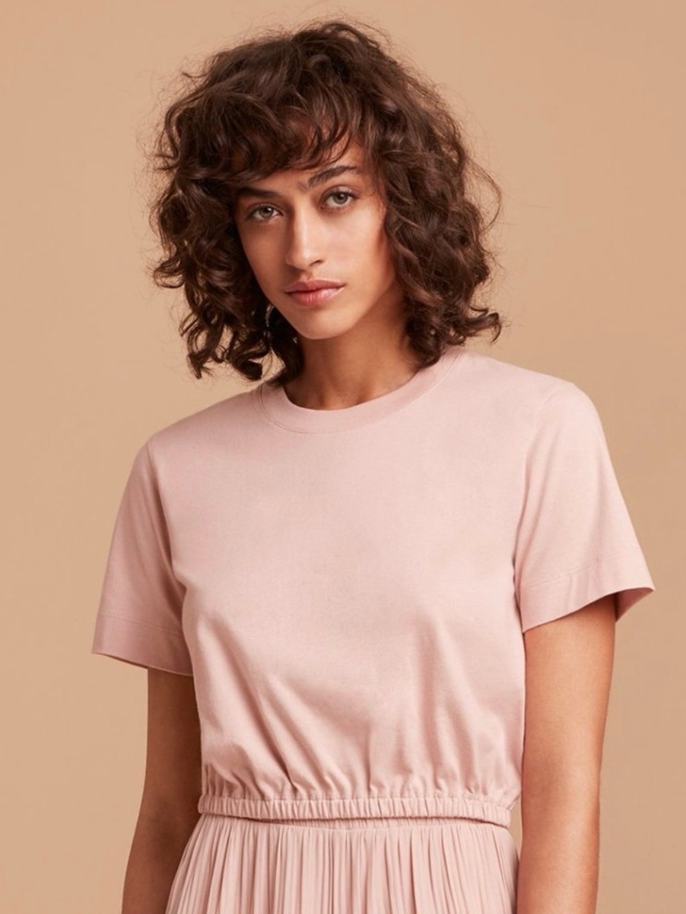 Aritzia Wilfred Pink Piaf T-Shirt